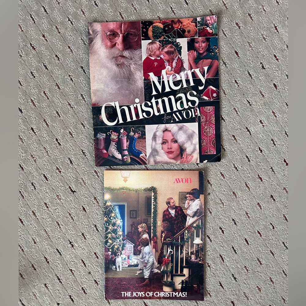 Vintage Avon Christmas Catalogs Lot 3